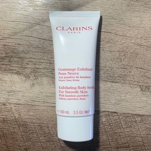CLARINS exfoliating body scrub